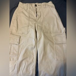cream cargo pants